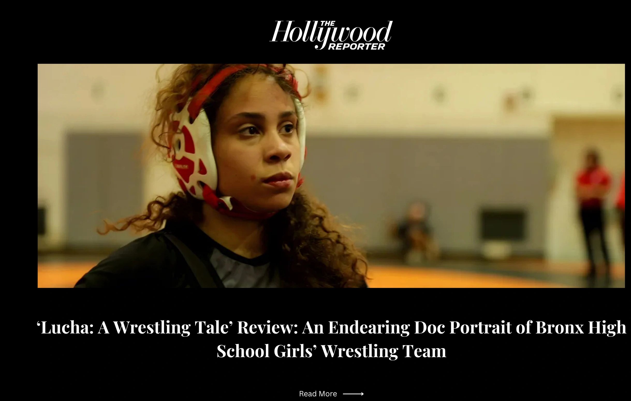 Hollywood Reporter article about Lucha Wrestling Club