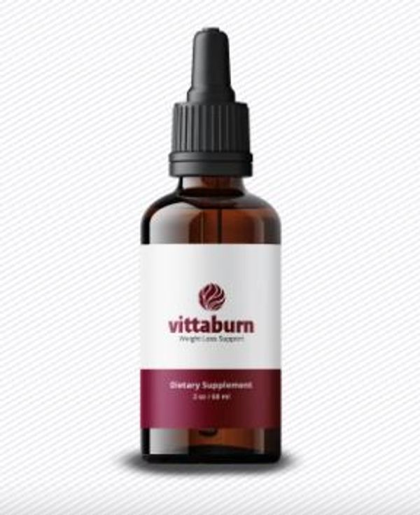 Bottle of Vittaburn supplement.