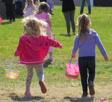 Annual Easter egg hunt