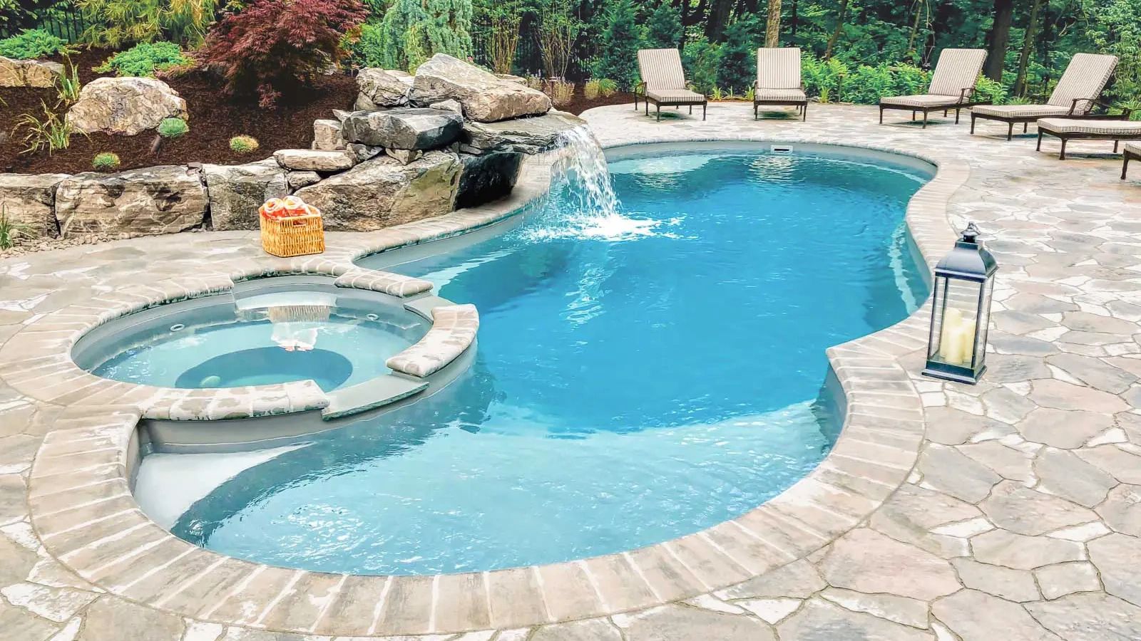 The Allure swimming pool.