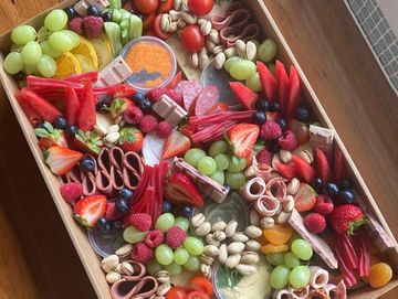 Grazing box, grazing platter, cheese platter, grazing table, Sunshine Coast, 
