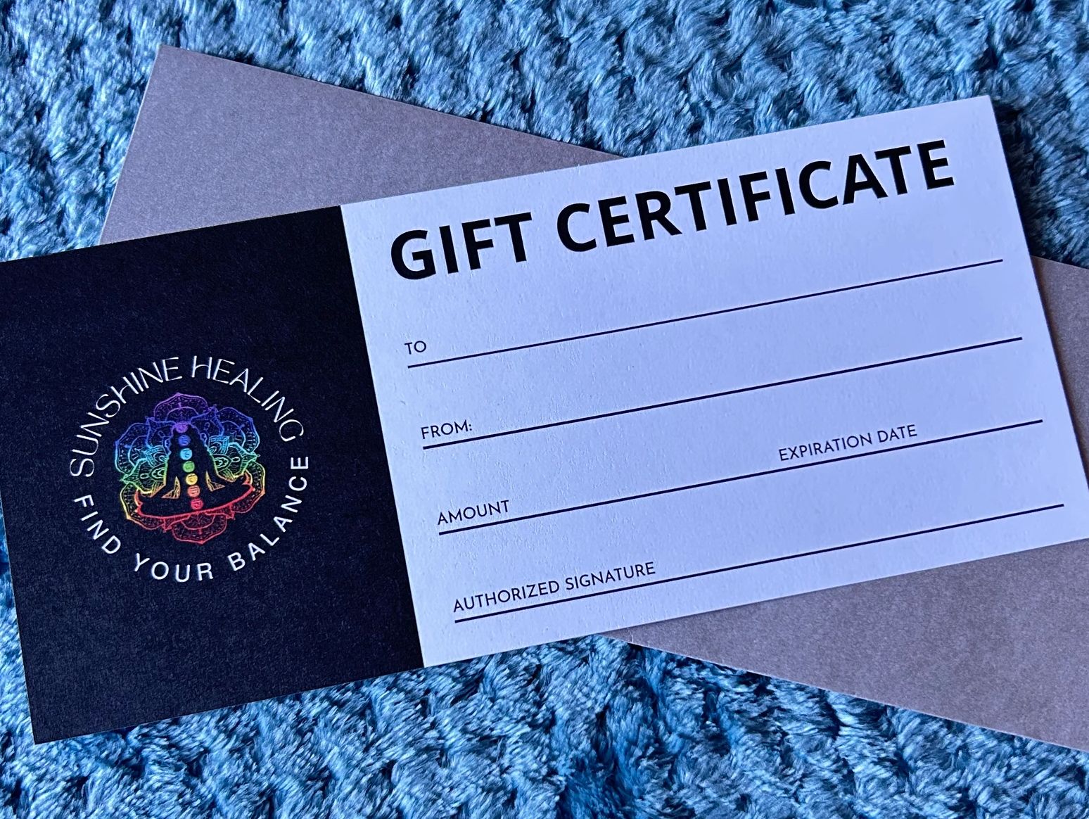 Gift Certificates available!
