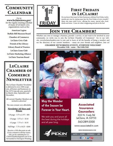 December Chamber views newsletter