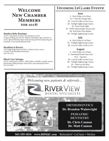 June 2018 Chamber news