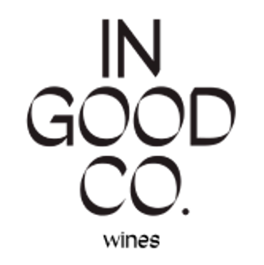 Logo with text 'IN GOOD CO.' in black.
