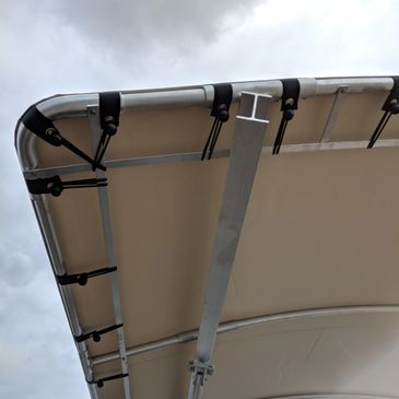 Boatlift Canopy In Cape Coral Coastline Boat Lift Covers