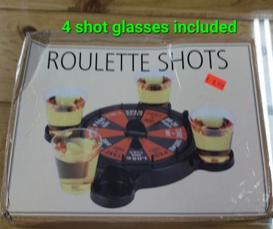 roulette shots drinking game