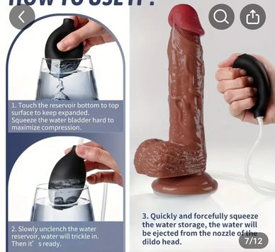 SQUIRTING DILDO