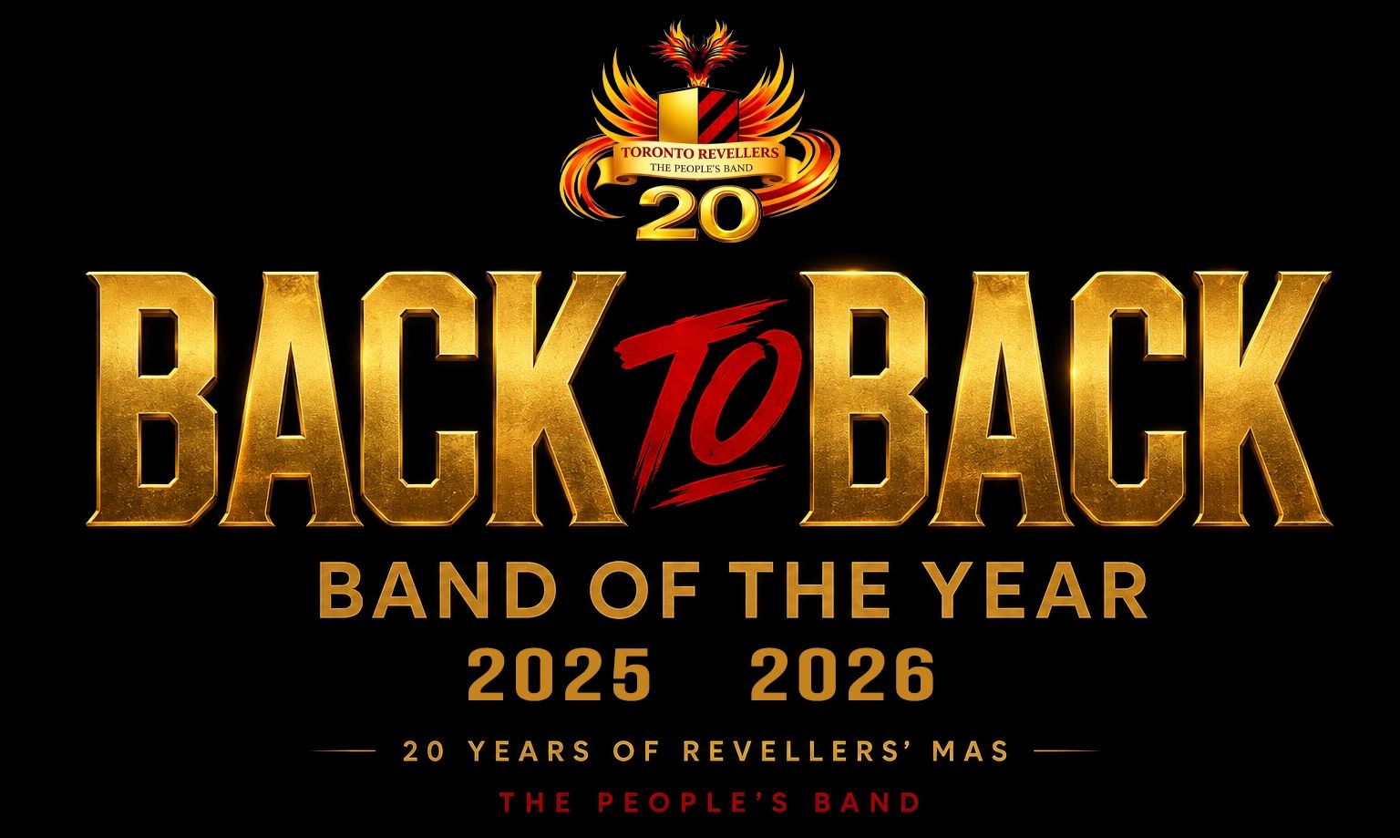 Toronto Revellers Band of the Year 2026