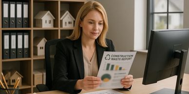 Waste Not's material recovery reporting allows builders to reduce waste on future building projects