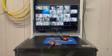 TVT ai face recognition cctv recorder camera kit install