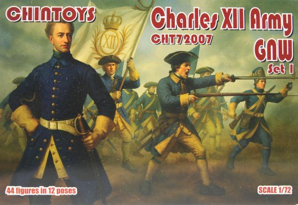 Charles XII Army toy figure set by CHINTOYS.