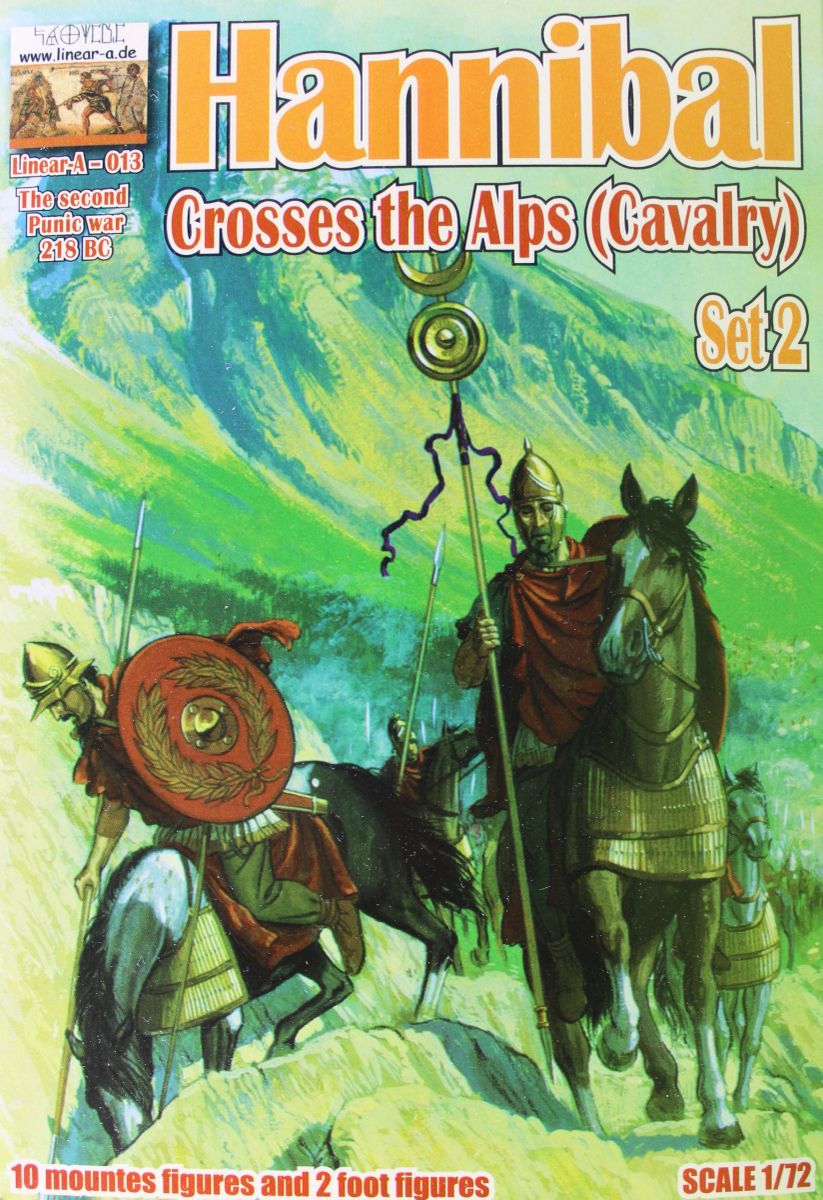 Figurines De Guerre 1:72 Linear-A 025 - Hannibal Crosses Set 5 (Celtes Vs Carthaginois) - Neuf