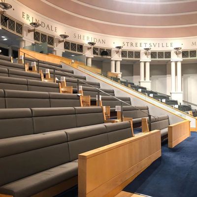 City of Missisaugua city hall custom railing