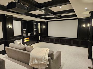 Finished Home Theater Install
