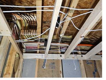 Cable Managment and Low Voltage Rough In