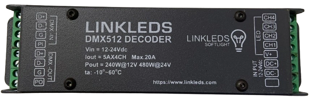DMX 512 Decoder