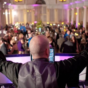 Wedding DJ at Reception 