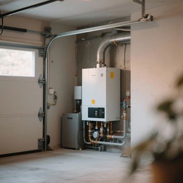 An image of a boiler installed by GRHP in Newcastle