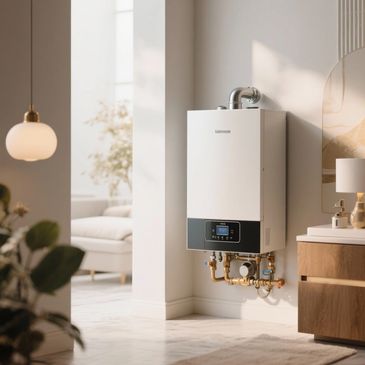 A boiler Installed by GRHP In Durham