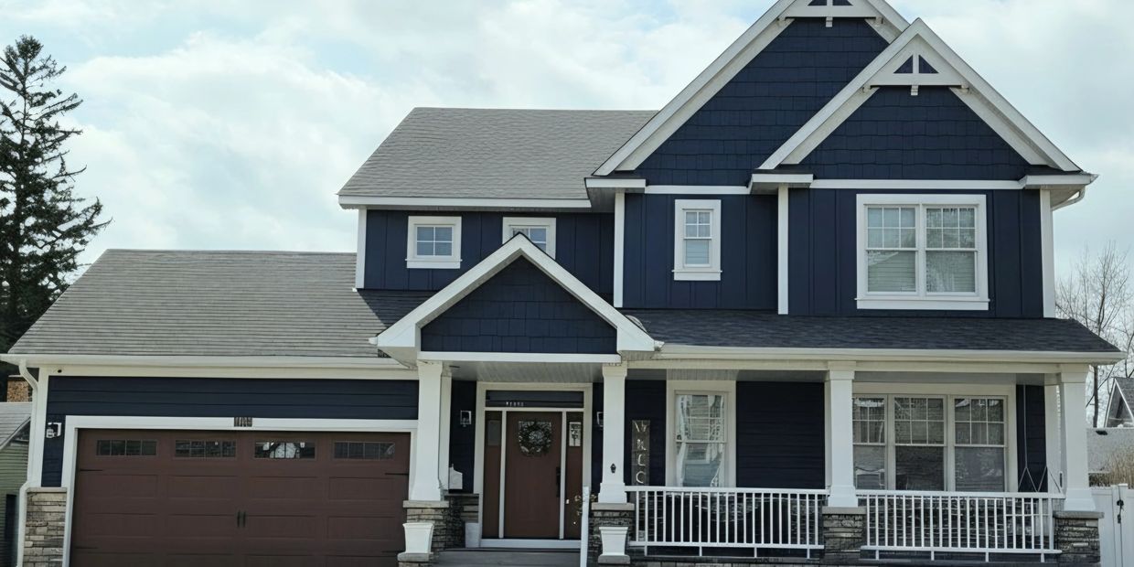 White Bear Lake LP SmartSide Shakes, Board & Batten, and Lap Siding.