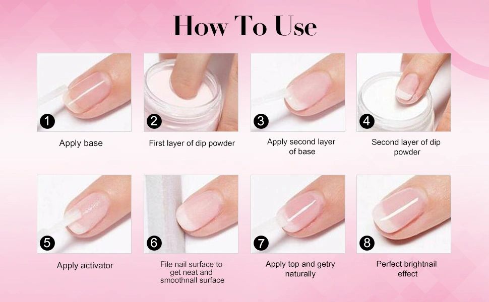 Gel Polish, Hard Gel, Dip, and Acrylic. What is the difference?