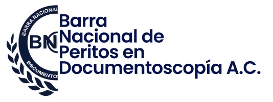 Barra Nacional de Peritos en Documentoscopia A.C