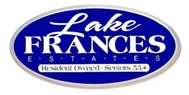 LAKE FRANCES ESTATES