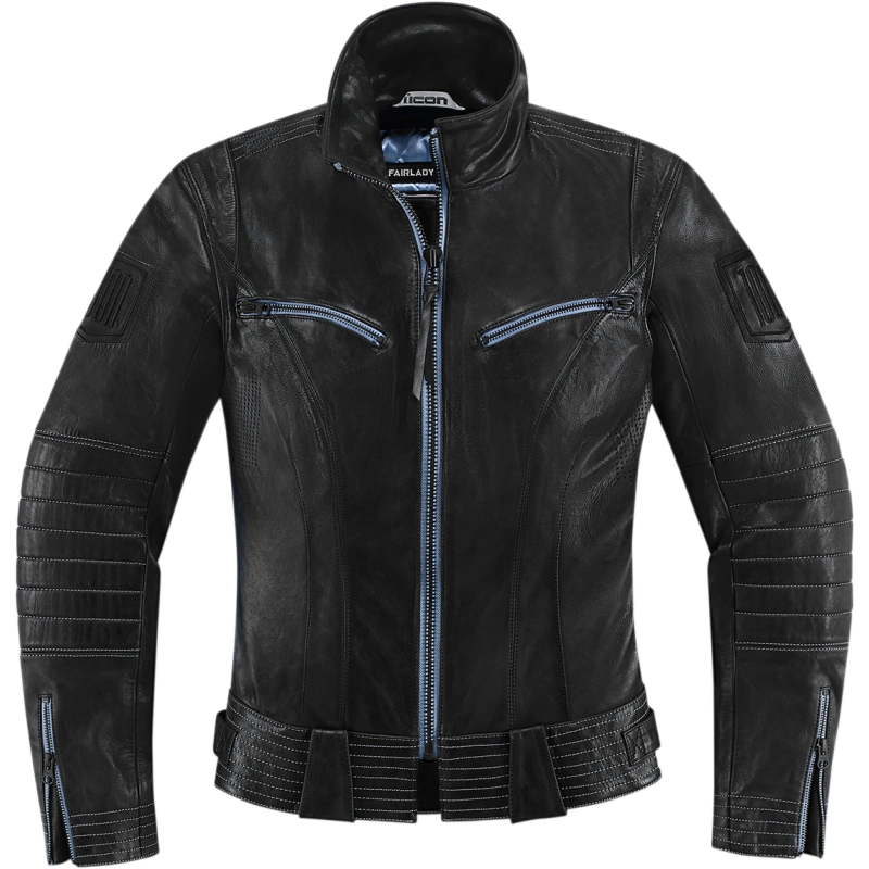 ICON 1000 Fairlady Leather Jacket X Large ONLY