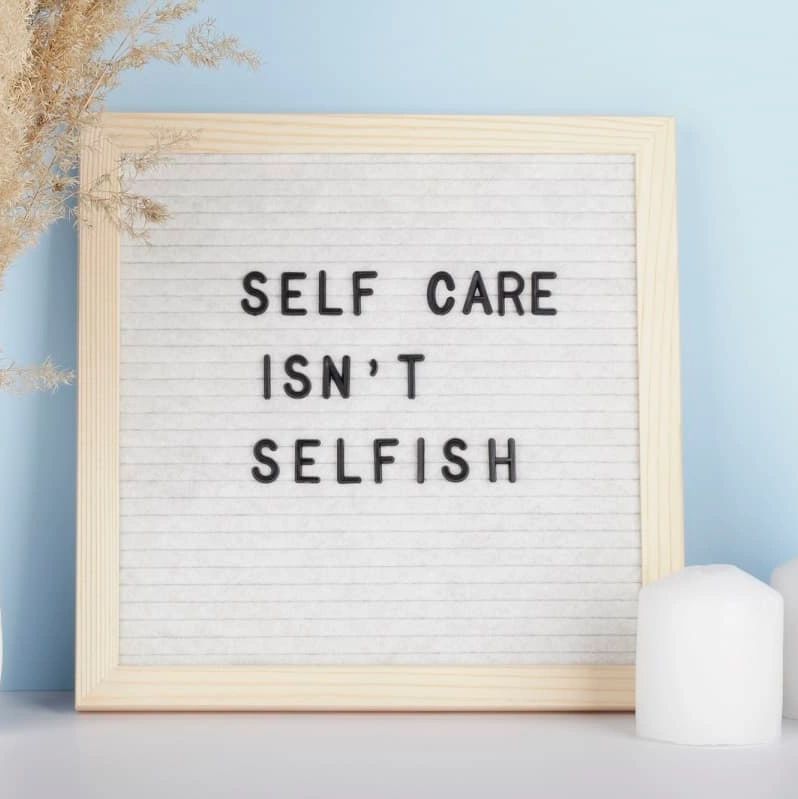 Self-Care is not Selfish Image