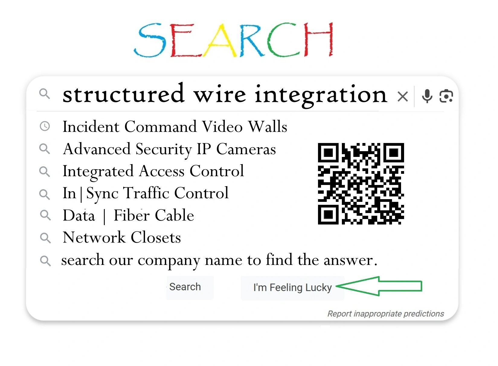 Google search window