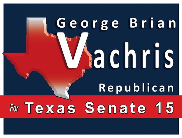 George Brian Vachris for Texas Senate 15