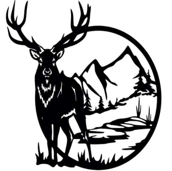 Elk Scene - Big Buck Scene