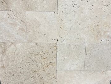 travertine ivory pavers