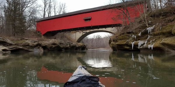 Canoeing on Sugar Creek