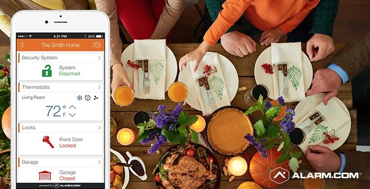 3 Alarm Com Tips For A Smart Thanksgiving At Home