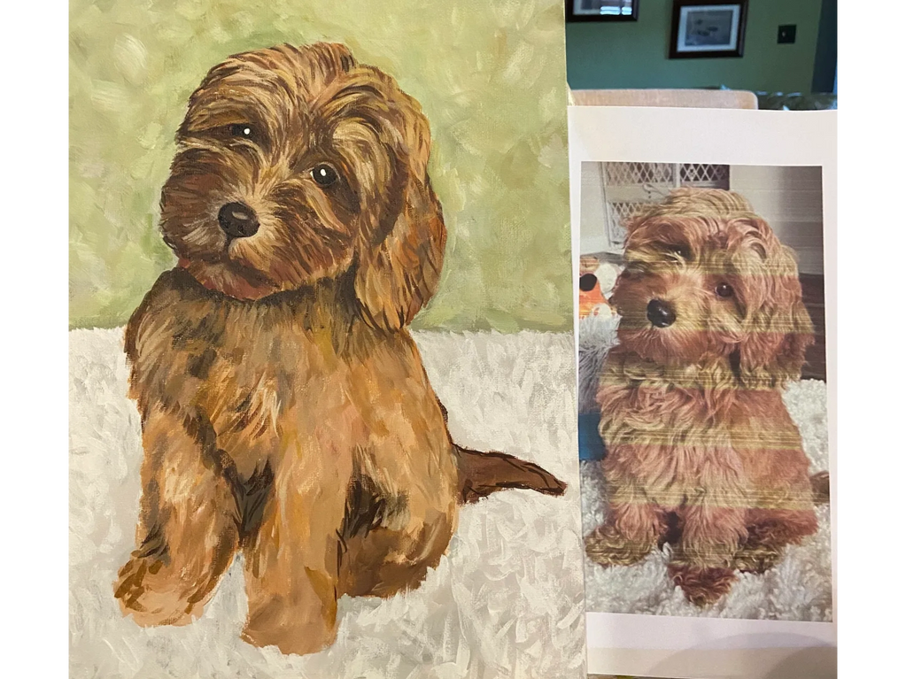 Puppy Painting