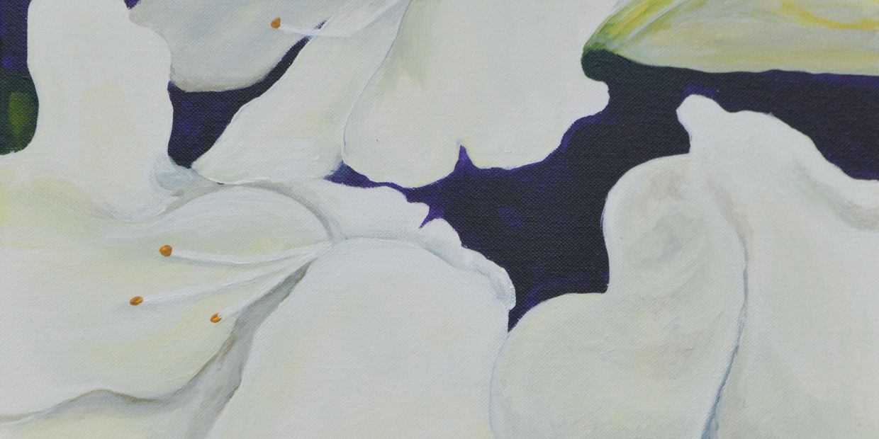 Azaleas #2 painting by Ann Meyer