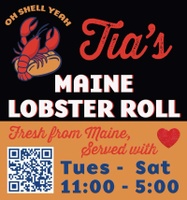 Tia's Maine Lobster Rolls

Opening november 1st