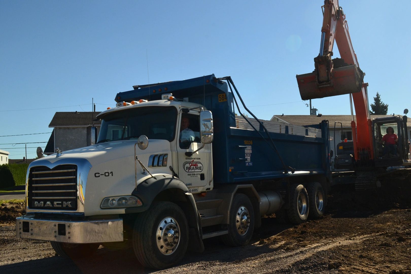 Excavation Jocelyn Prairie Inc. Accueil