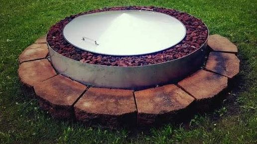 Metal Fire Pit Covers Fire Pit Ring