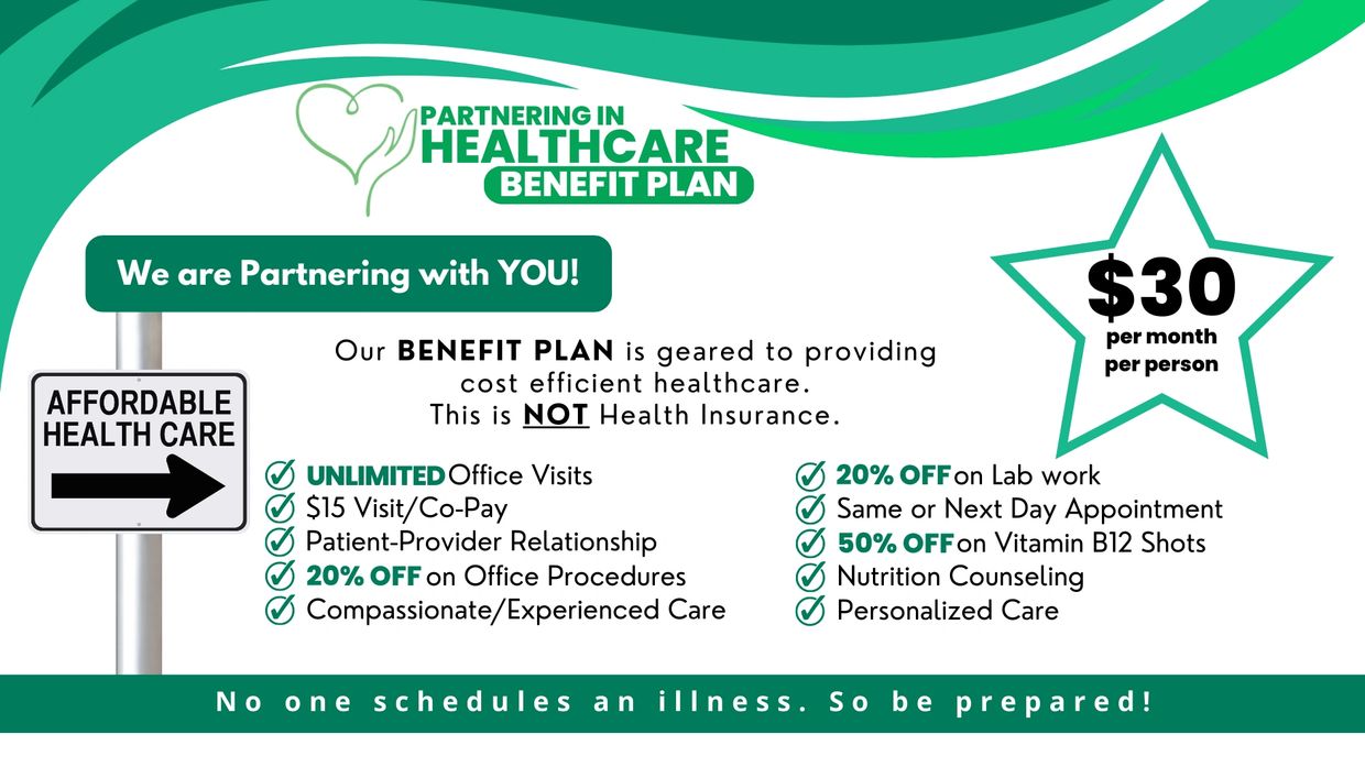 Partnering in Healthcare Benefit Plan 