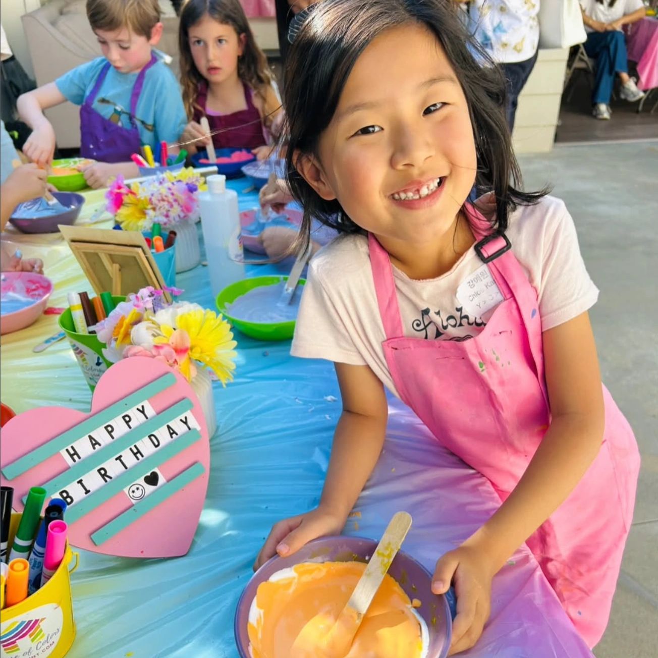 kids birthday party Los Angeles