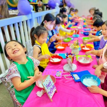 slime birthday party San Fernando Valley