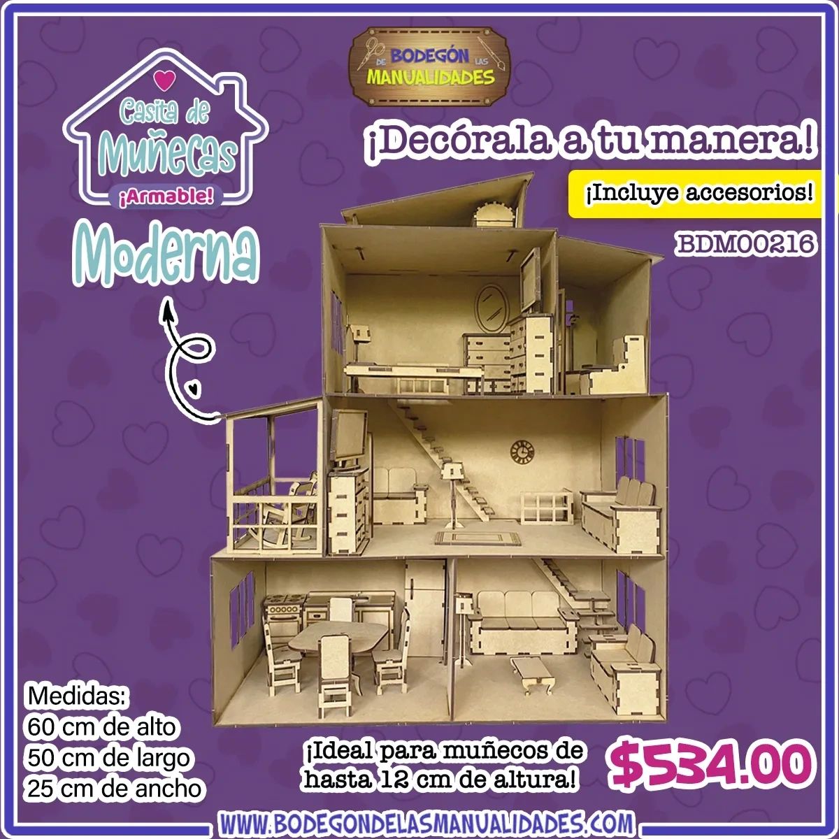 Casita Moderna Armable