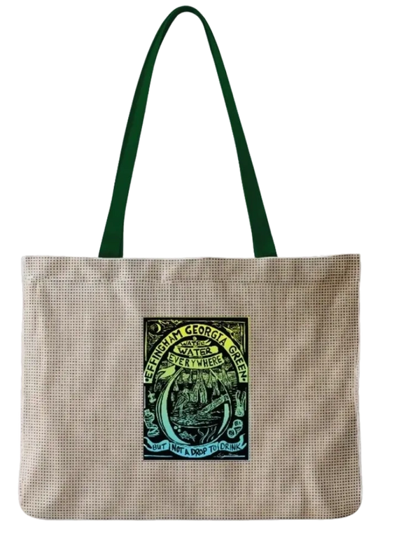 Earth Day Festival 2026 Tote Bag featuring theme, "Water, Water Everywhere But Not a Drop to Drink".