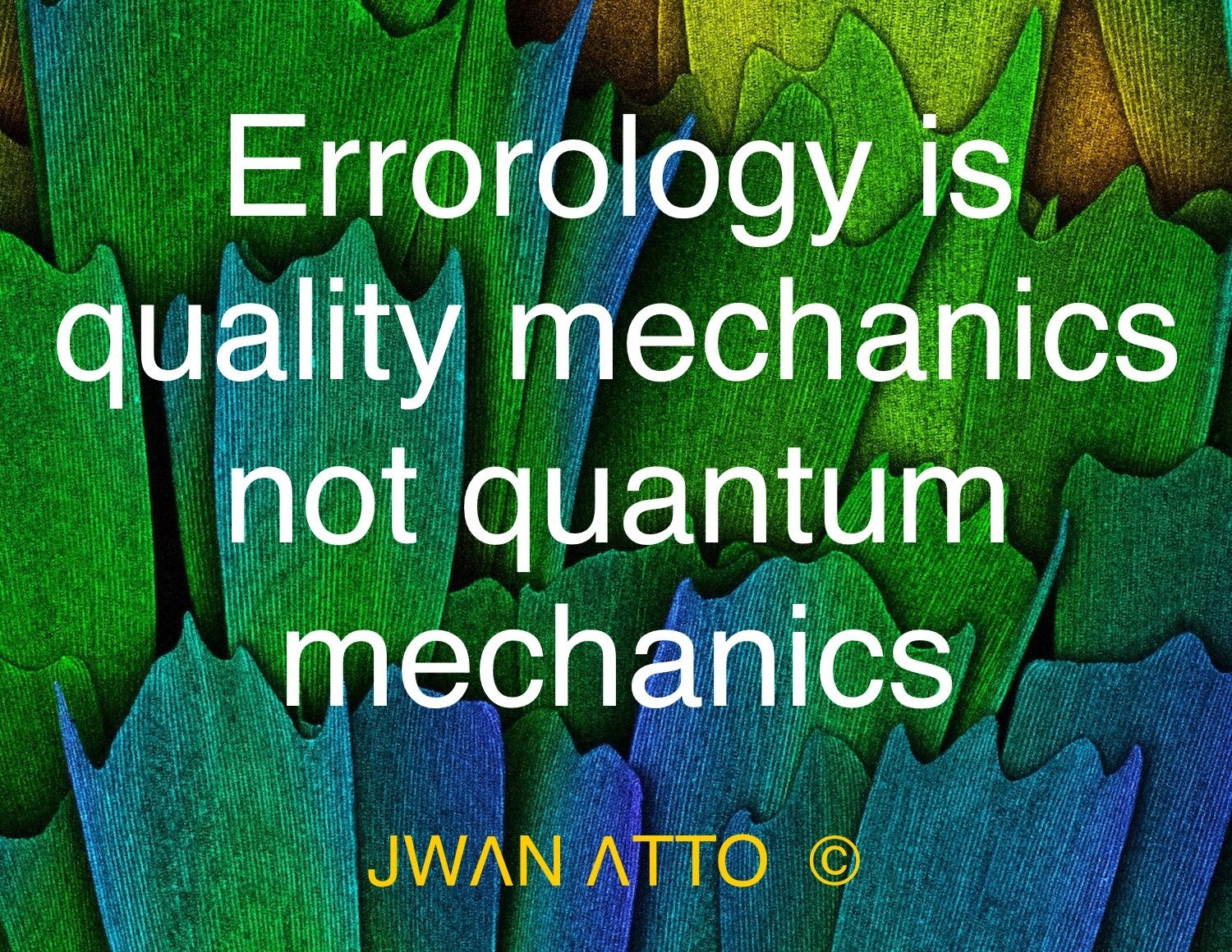 quote about errorology