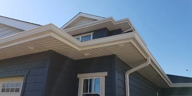 Repainted Soffit and Fascia