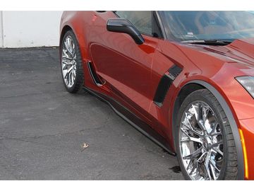 Orange C7 Corvette