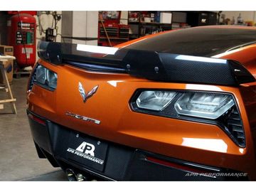Orange C7 Corvette